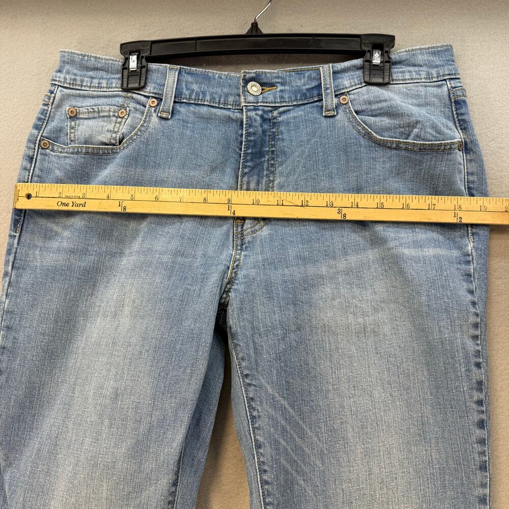 Levi's 515 Jeans Women's 12M 31x32 Light Blue Boot Cut Western Normcore - Picture 12 of 15